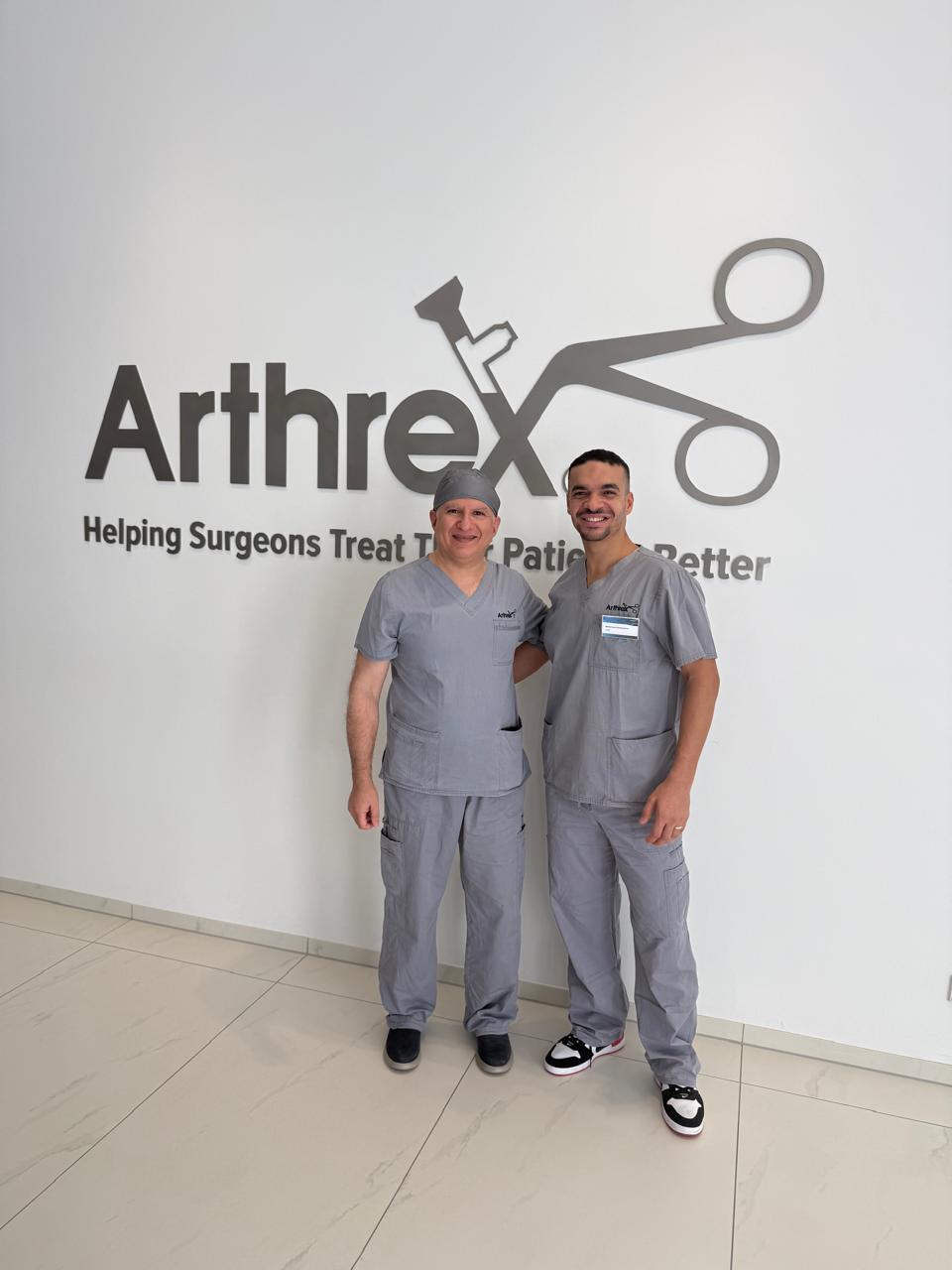Dr Sherif shoulder surgery training